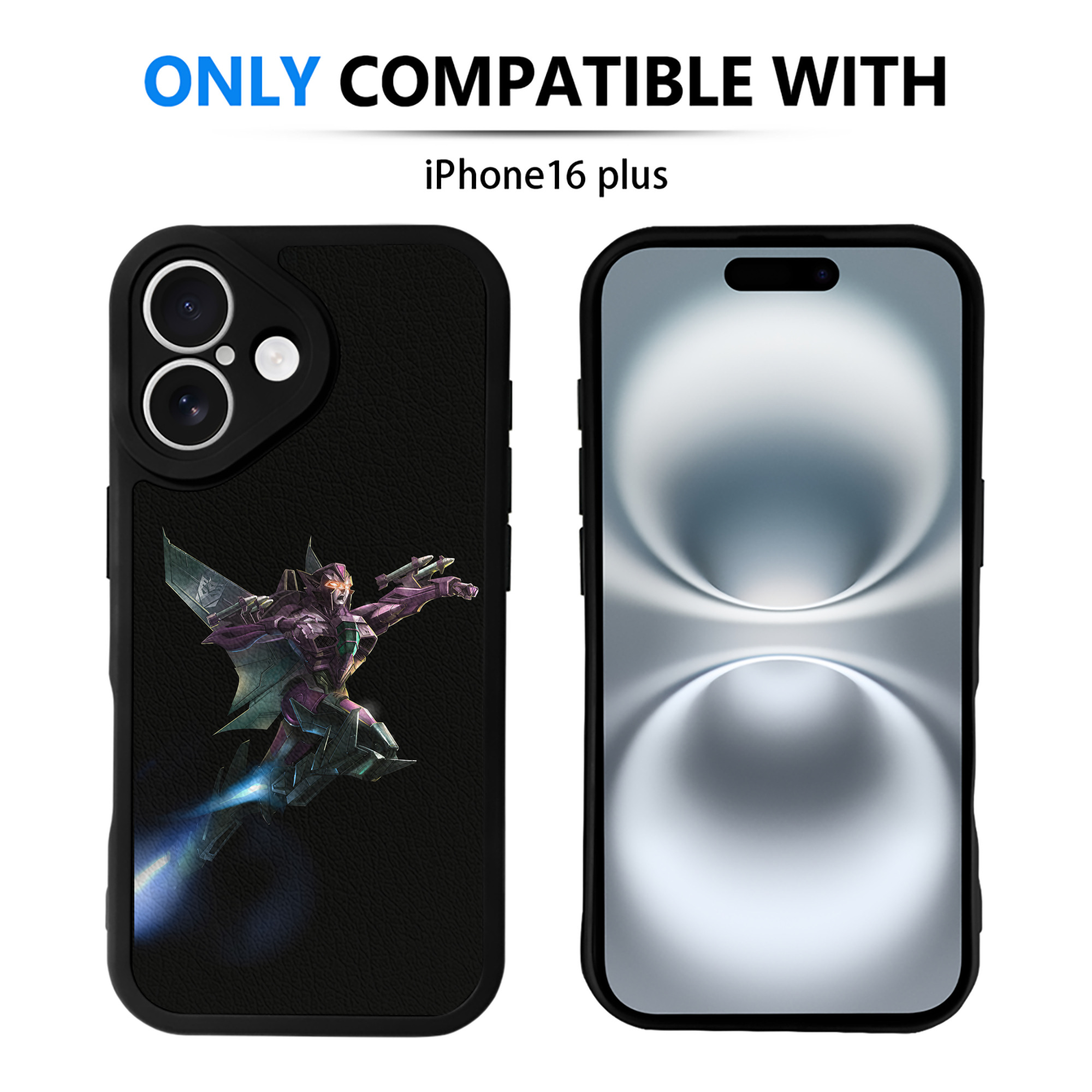 （画像用）  【iPhone 16シリーズ対応】シリコンスマホケース（レザー調） 材質：シリコン